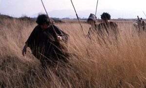 Groupe de chasseurs nomades