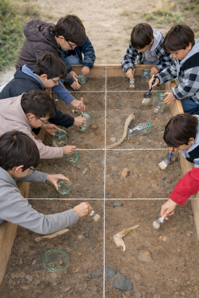 Fouille archéologique