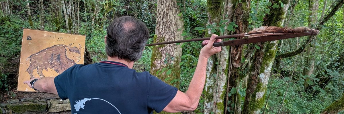 Le tir à la sagaie